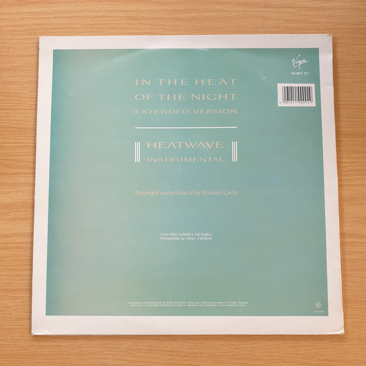 Sandra – In The Heat Of The Night – Vinyl LP Record - Very-Good+ Quality (VG+) (verygoodplus) (SCD)