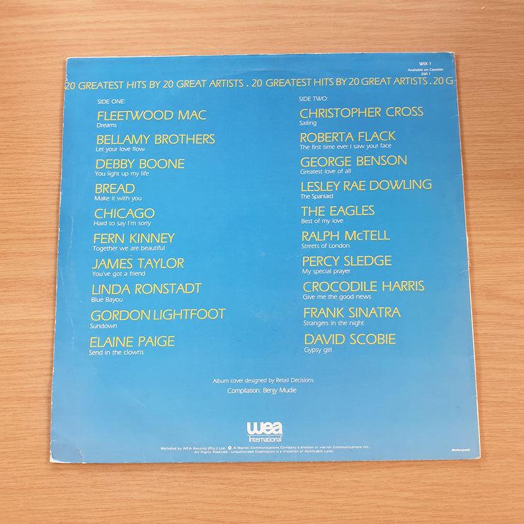 Precious Moments - Original Artists - 20 Greatest Hits - Vinyl LP Record - Very-Good+ Quality (VG+) (SCD)