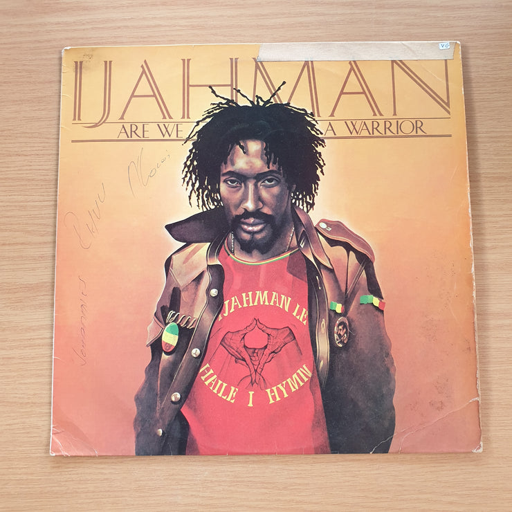 Ijahman – Are We A Warrior  – Vinyl LP Record (VG) (SCD)