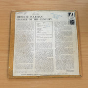 Ornette Coleman – Change Of The Century  - Vinyl LP Record -  (G+) (SCD)