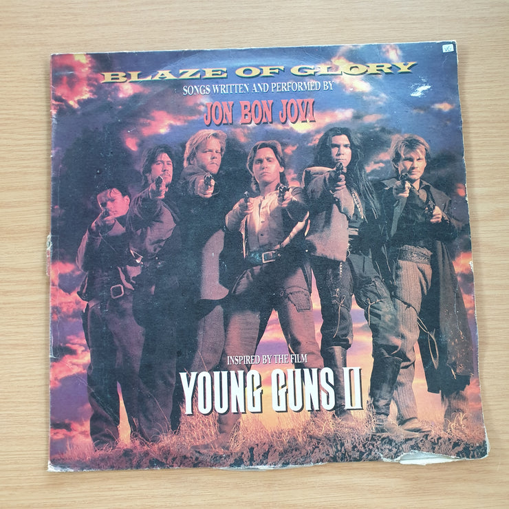 Jon Bon Jovi – Blaze Of Glory - Vinyl LP Record - Very-Good Quality (VG) (verry) (SCD)