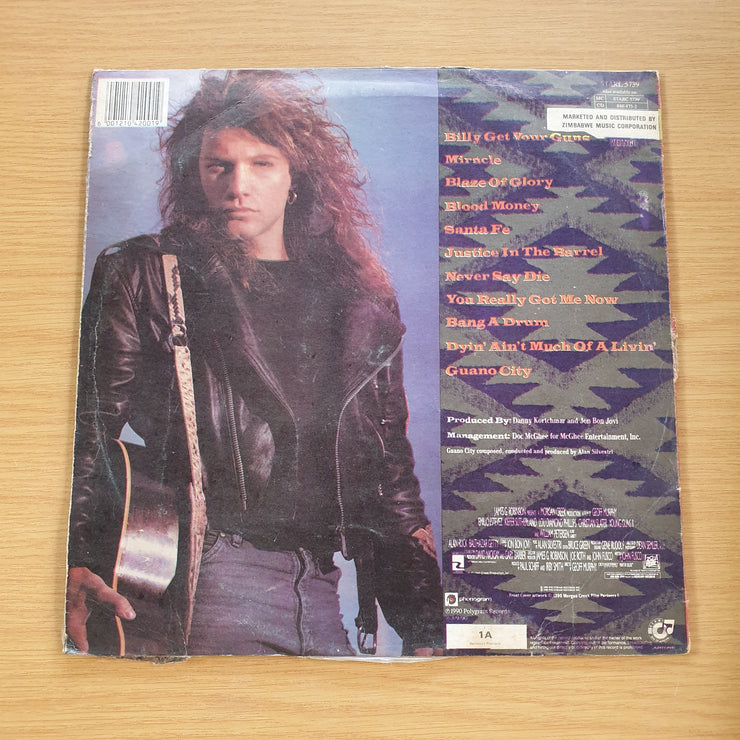 Jon Bon Jovi – Blaze Of Glory - Vinyl LP Record - Very-Good Quality (VG) (verry) (SCD)