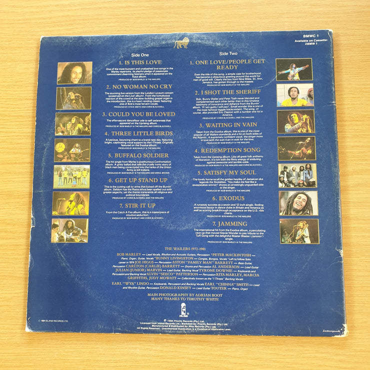 Bob Marley & The Wailers – Legend (The Best Of Bob Marley & The Wailers)  – Vinyl LP Record  (VG) (SCD)