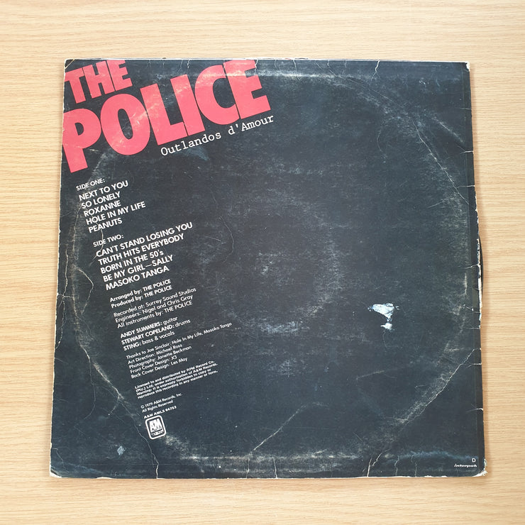 The Police – Outlandos D'Amour - Vinyl LP Record (VG) (SCD)