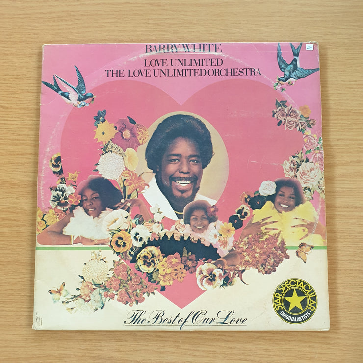 Barry White, Love Unlimited, The Love Unlimited Orchestra – The Best Of Our Love- Vinyl LP Record (VG+) (SCD)
