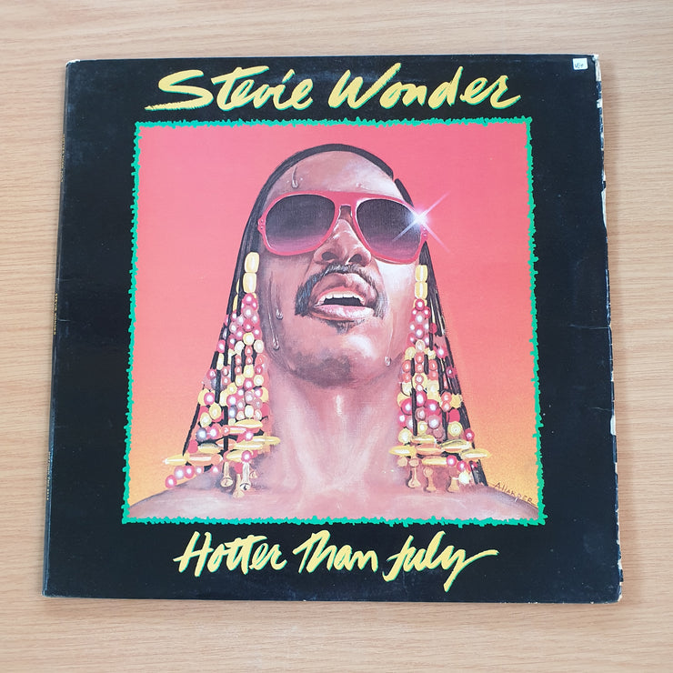 Stevie Wonder - Hotter than July – Vinyl LP Record - Very-Good+ Quality (VG+) (verygoodplus) (SCD)