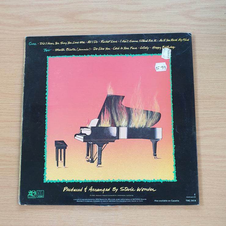Stevie Wonder - Hotter than July – Vinyl LP Record - Very-Good+ Quality (VG+) (verygoodplus) (SCD)