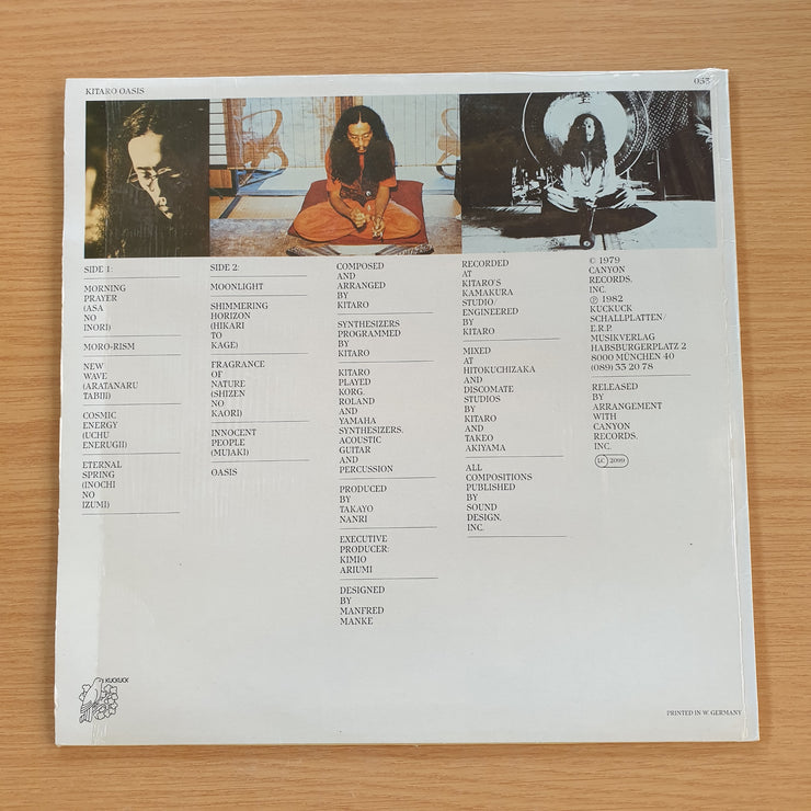 Kitaro – Oasis- Vinyl LP Record (VG+) (SCD)