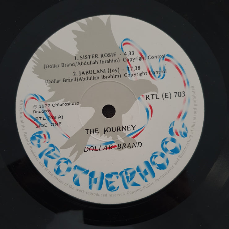 Abdullah Ibrahim / Dollar Brand – The Journey - Vinyl LP Record (VG+)