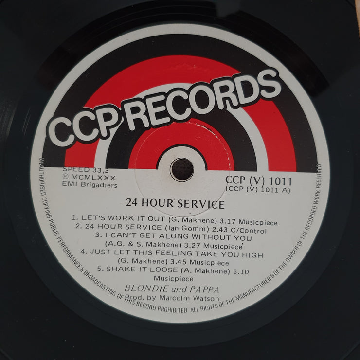 Blondie And Pappa – 24-Hour Service - Vinyl LP Record (VG)