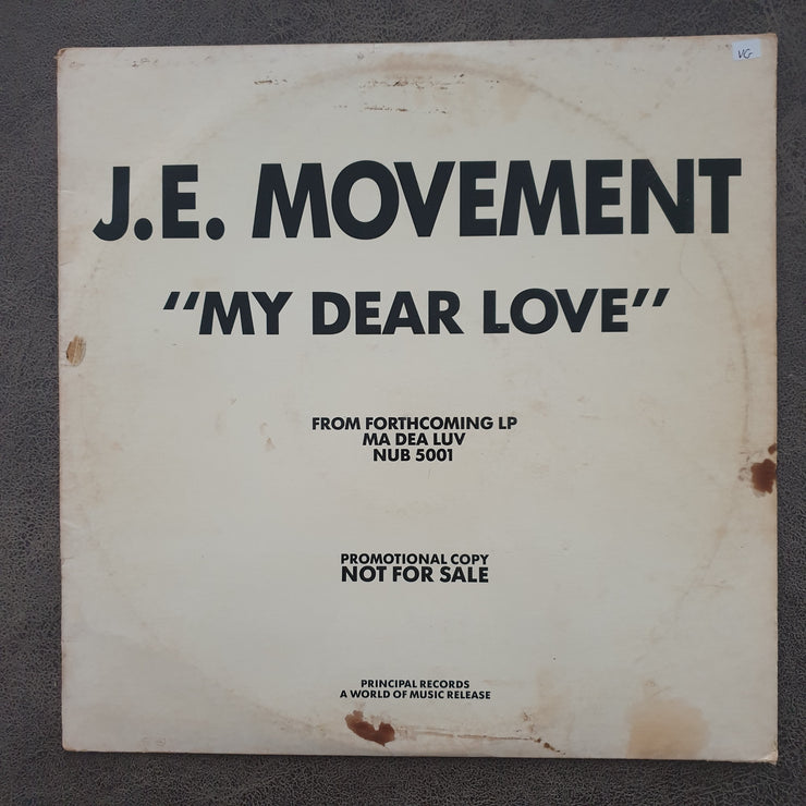 J.E Movement - My Dear Love / Pride - Ziyaduma - Rare Promotional Album - Vinyl LP Record (VG)