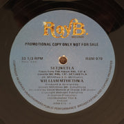 William Mthethwa – Setjwetla - Rare Promotional Vinyl LP Record (VG-) (minus)