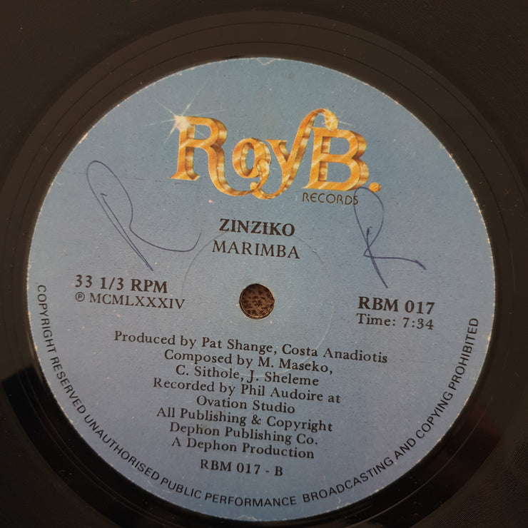 Marimba – Iqhude - Vinyl LP Record (VG)