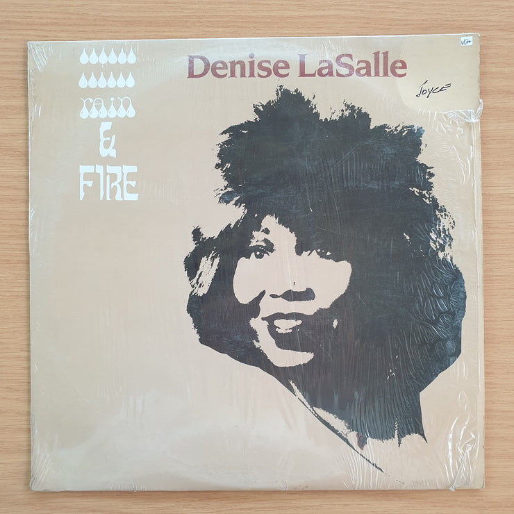 Denise LaSalle – Rain & Fire –  Vinyl LP Record (VG++)