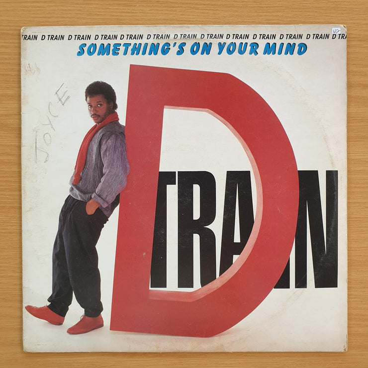 D Train – Something's On Your Mind –  Vinyl LP Record (VG+)