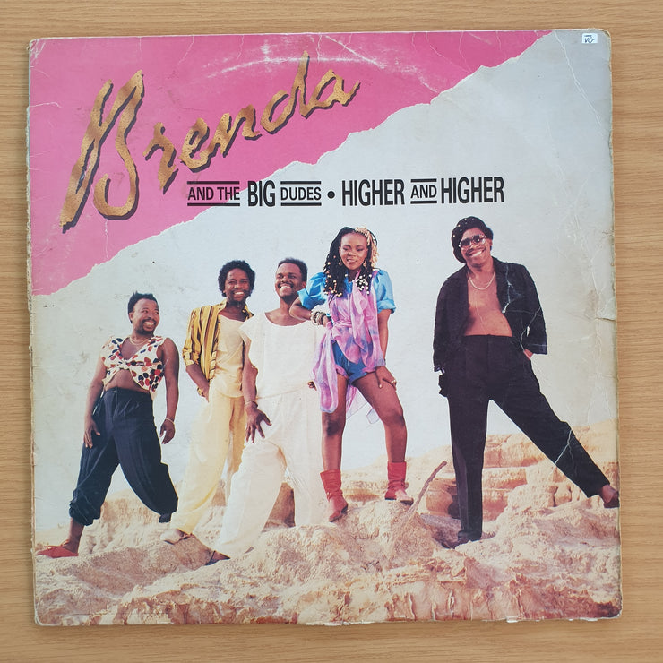 Brenda & The Big Dudes – Higher and Higher -  Vinyl LP Record (VG-) (minus)