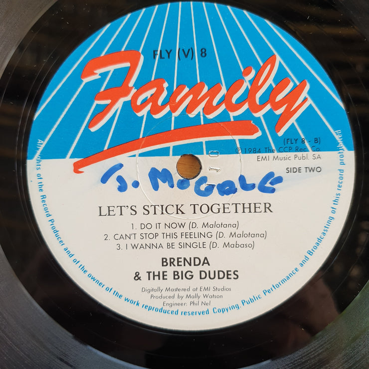 Brenda & The Big Dudes – Let’s Stick Together - Vinyl LP Record (VG)