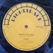 Afubi – Happy Feeling / Song Of Joy –  Vinyl LP Record (VG+)