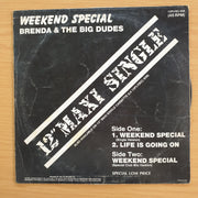 Brenda & The Big Dudes – Weekend Special  - Vinyl LP Record (VG)