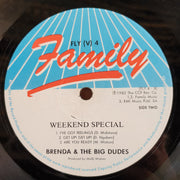 Brenda & The Big Dudes – Weekend Special  - Vinyl LP Record (VG)