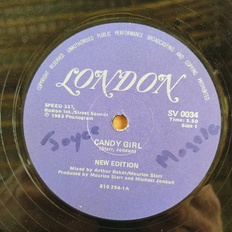 New Edition – Candy Girl - Vinyl LP Record (VG)