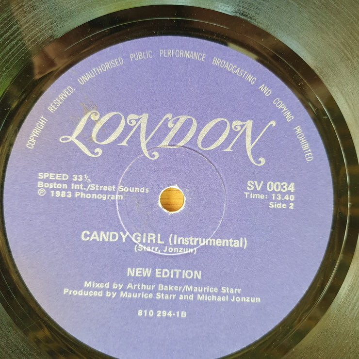 New Edition – Candy Girl - Vinyl LP Record (VG)
