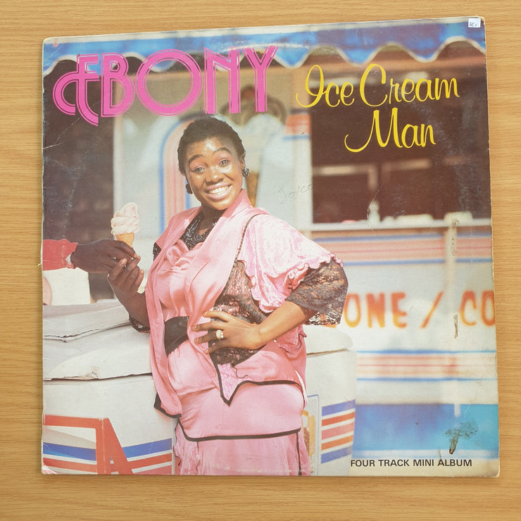 Ebony  ‎– Ice Cream Man –  Vinyl LP Record (VG+)