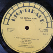 Ebony  ‎– Ice Cream Man –  Vinyl LP Record (VG+)