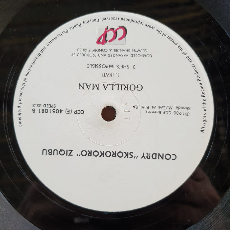 Condry 'Skorokoro' Ziqubu – Gorilla Man –  Vinyl LP Record (VG+)