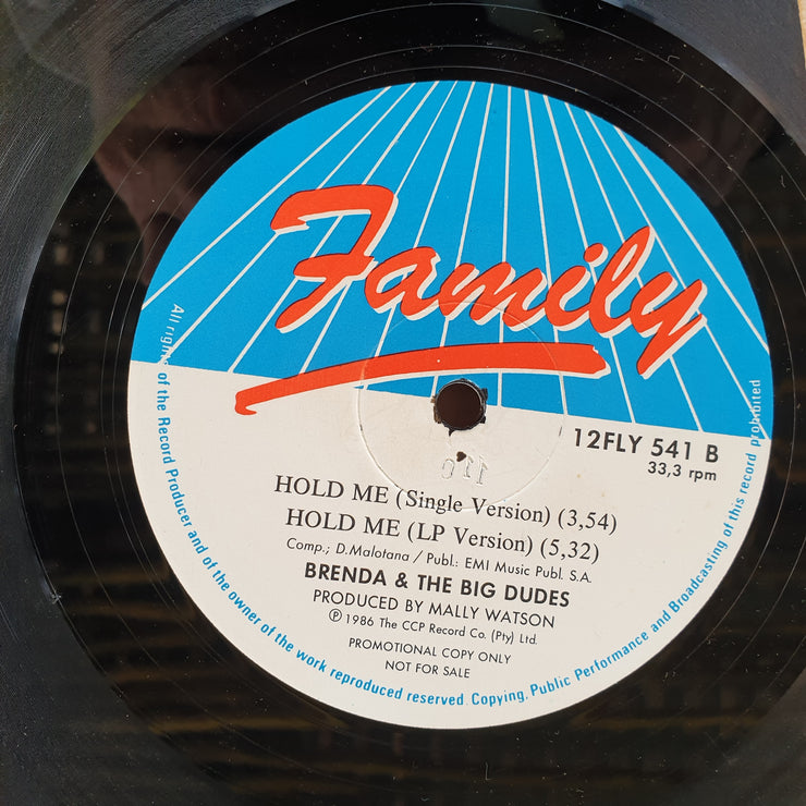 Brenda & The Big Dudes – Tender Care / Hold Me –  Vinyl LP Record (VG+)