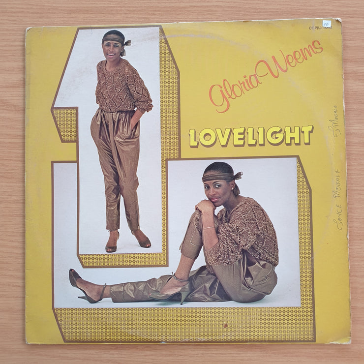 Gloria Weems – Lovelight - Vinyl LP Record (VG)