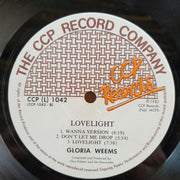 Gloria Weems – Lovelight - Vinyl LP Record (VG)