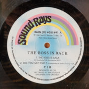 CJB ‎– The Boss Is Back –  Vinyl LP Record (VG++) (D)