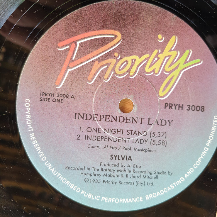 Sylvia ‎– Independent Lady –  Vinyl LP Record (NM) (D)