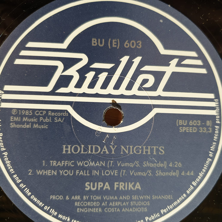 Supa Frika – Holiday Nights –  Vinyl LP Record (NM) (D)