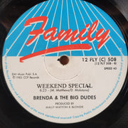 Brenda & The Big Dudes – Weekend Special  - Vinyl LP Record (VG)