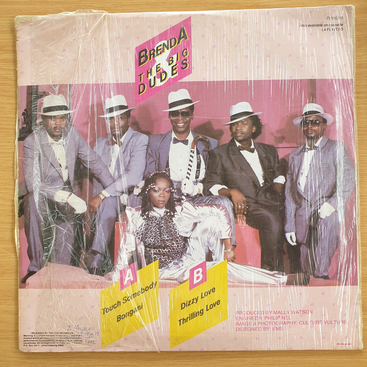 Brenda & The Big Dudes – Touch Somebody - Vinyl LP Record (VG)