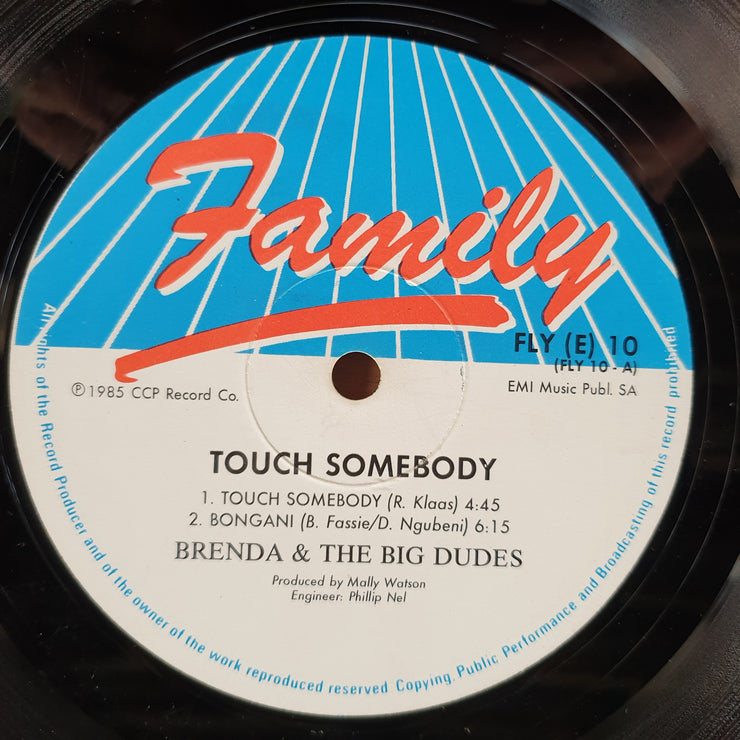 Brenda & The Big Dudes – Touch Somebody - Vinyl LP Record (VG)