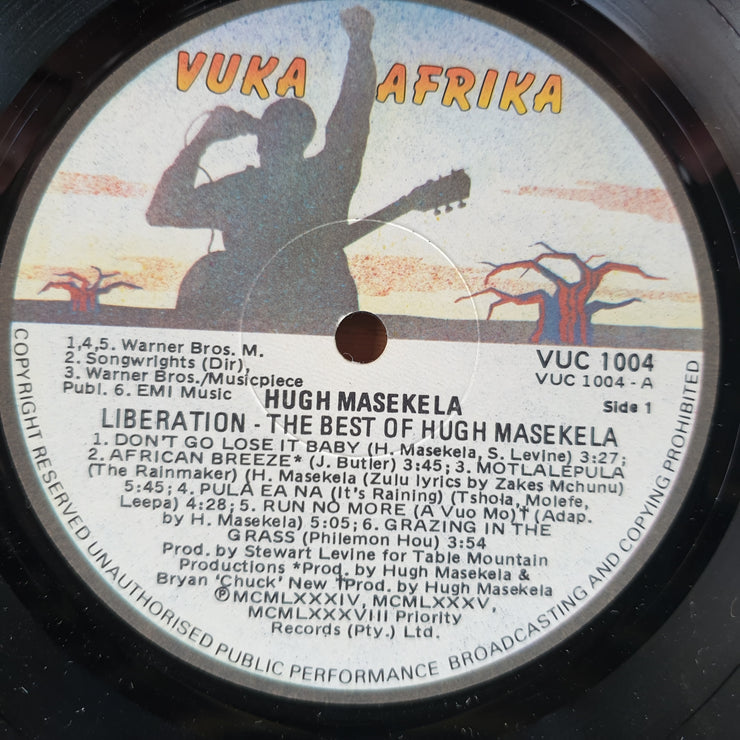 Hugh Masekela – Liberation - The Best Of Hugh Masekela –  Vinyl LP Record (NM)
