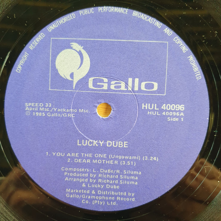 Lucky Dube – Working Man –  Vinyl LP Record (NM)