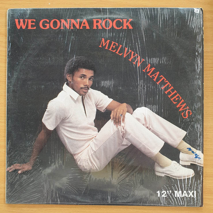 Melvyn Matthews – We Gonna Rock –  Vinyl LP Record (NM)
