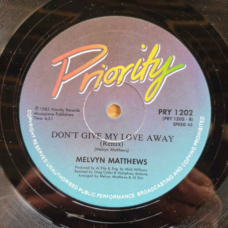 Melvyn Matthews – We Gonna Rock –  Vinyl LP Record (NM)