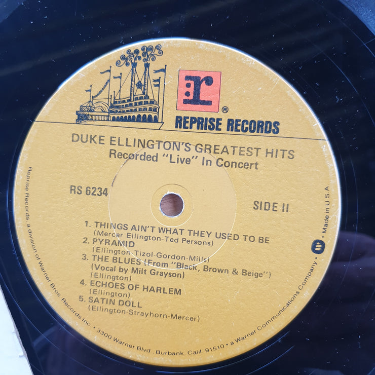 Duke Ellington – Duke Ellington's Greatest Hits  ‎– Vinyl LP Record  (Fair)