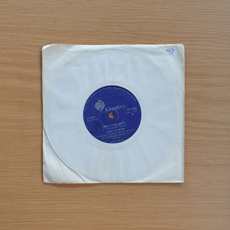Gene Farrow – Move Your Body | Vinyl 7