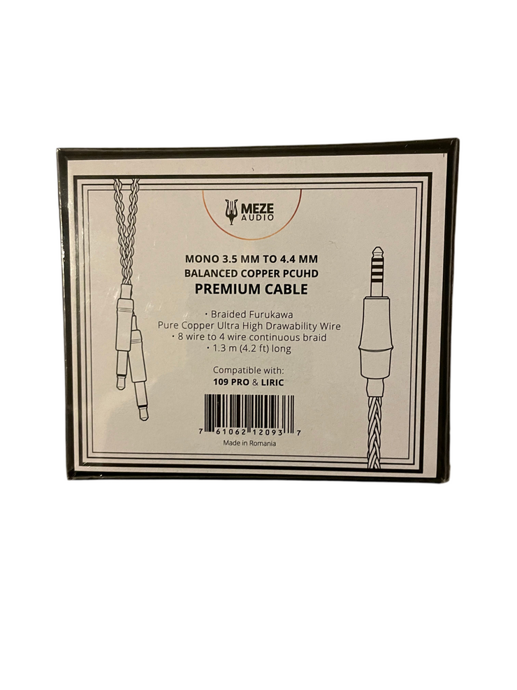 Meze Audio - Balanced 4.4mm Copper PCUHD Premium cable for Empyrean & Elite Headphones (& Audeze) (In Stock)