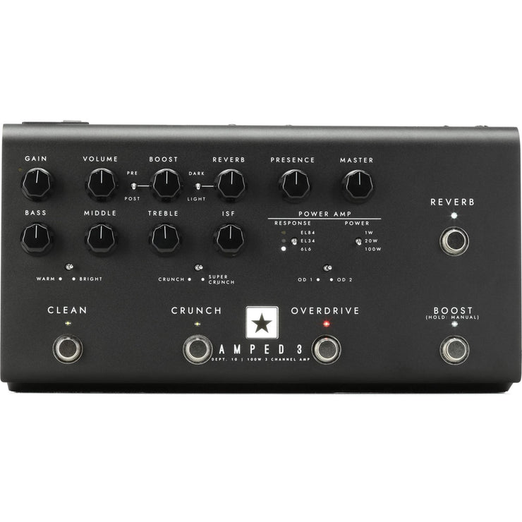 Blackstar Dept.10 AMPED 3 - 100w Guitar Amplifier Pedal  (In Stock)  nbb