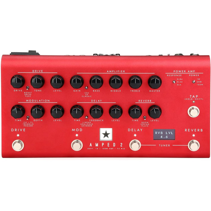 Blackstar Dept.10 AMPED 2 - 100w Guitar Amplifier Pedal  (In Stock)  nbb