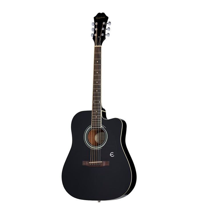 Epiphone - EEFT-EB -  FT-100 CE - Songmaker Deluxe Acoustic Guitar - Ebony (In Stock)