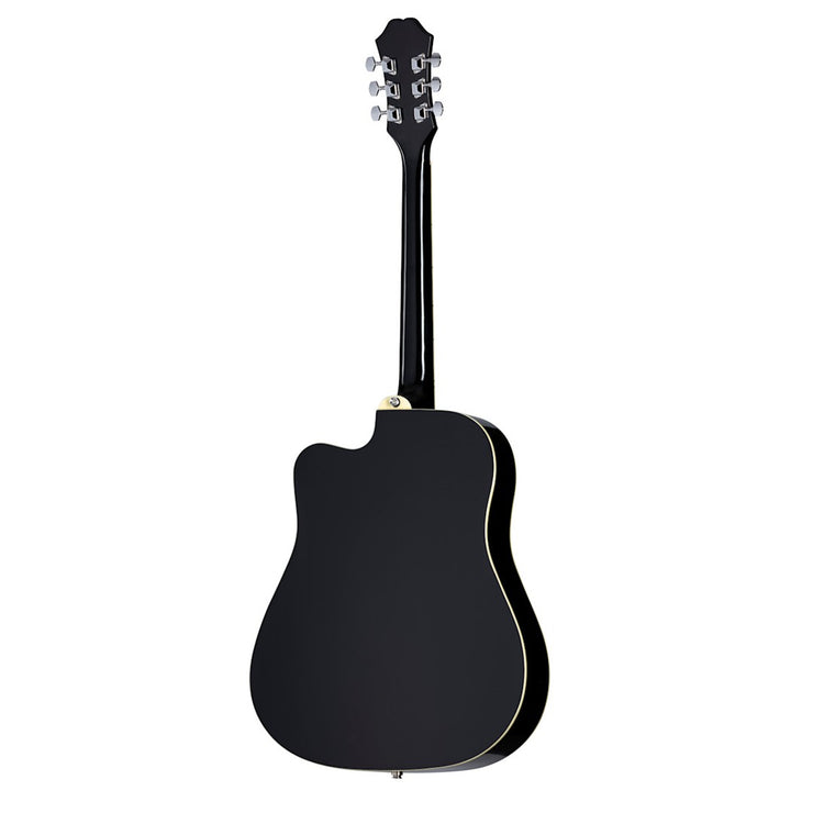 Epiphone - EEFT-EB -  FT-100 CE - Songmaker Deluxe Acoustic Guitar - Ebony (In Stock)