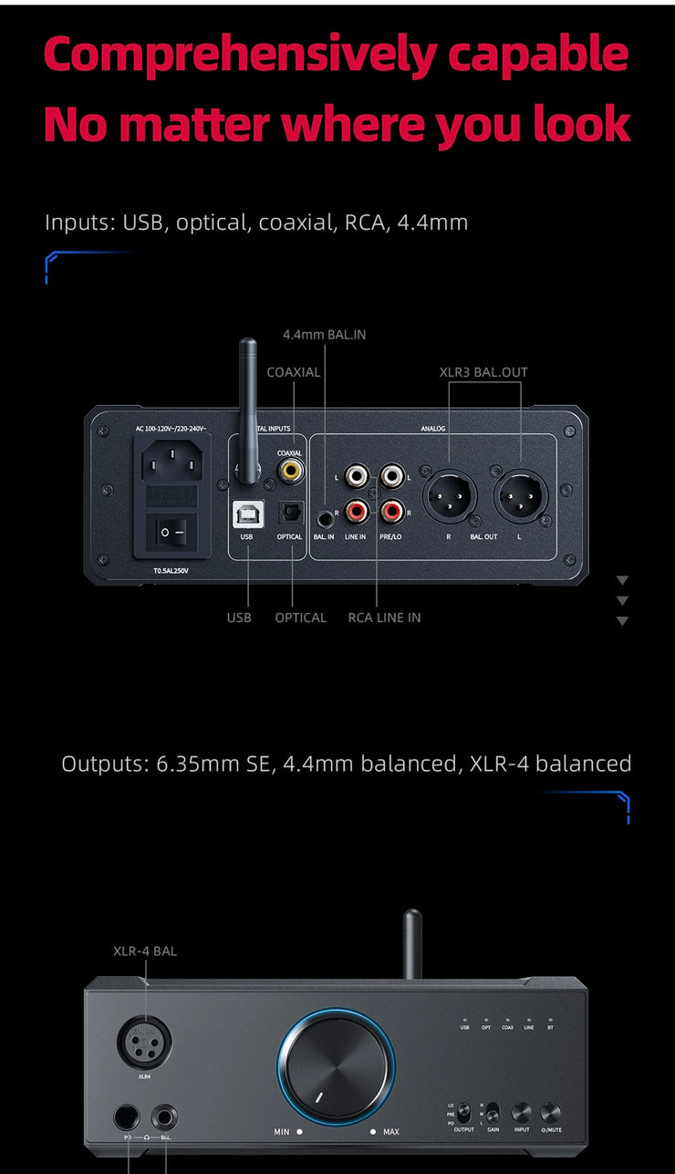 FiiO - K9 - Desktop THX Audiophile DAC and Headphone Amplifier (In Stock) (Specials)